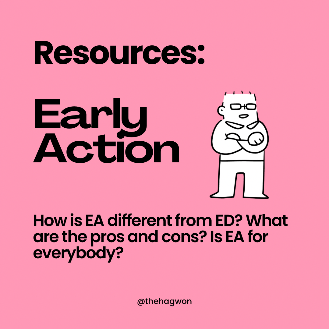 Early Action: How is it different from ED?